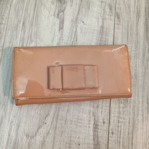 Authentic miumiu Wallet Purse Long Wallet Pink Woman unisex Authentic